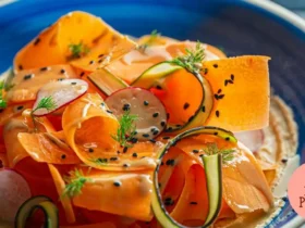 Salada de Cenoura Laminada