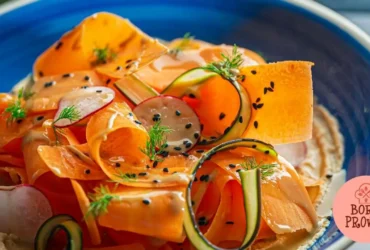 Salada de Cenoura Laminada