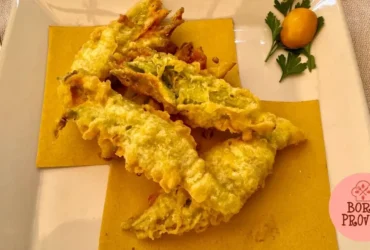 Fiori di Zucca Ripiena - Flor de Abobrinha Recheada