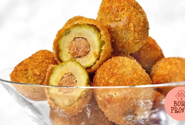 Azeitonas Empanadas e Fritas - Olive Ascolane