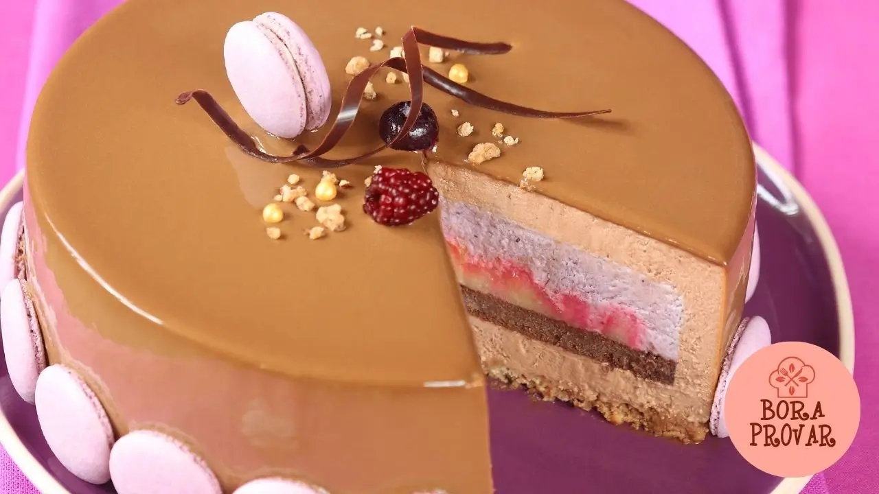 Entremet de Chocolate Branco