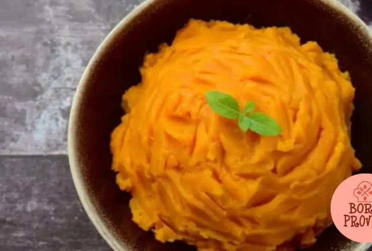 Purê de Cenoura com Batata-Doce