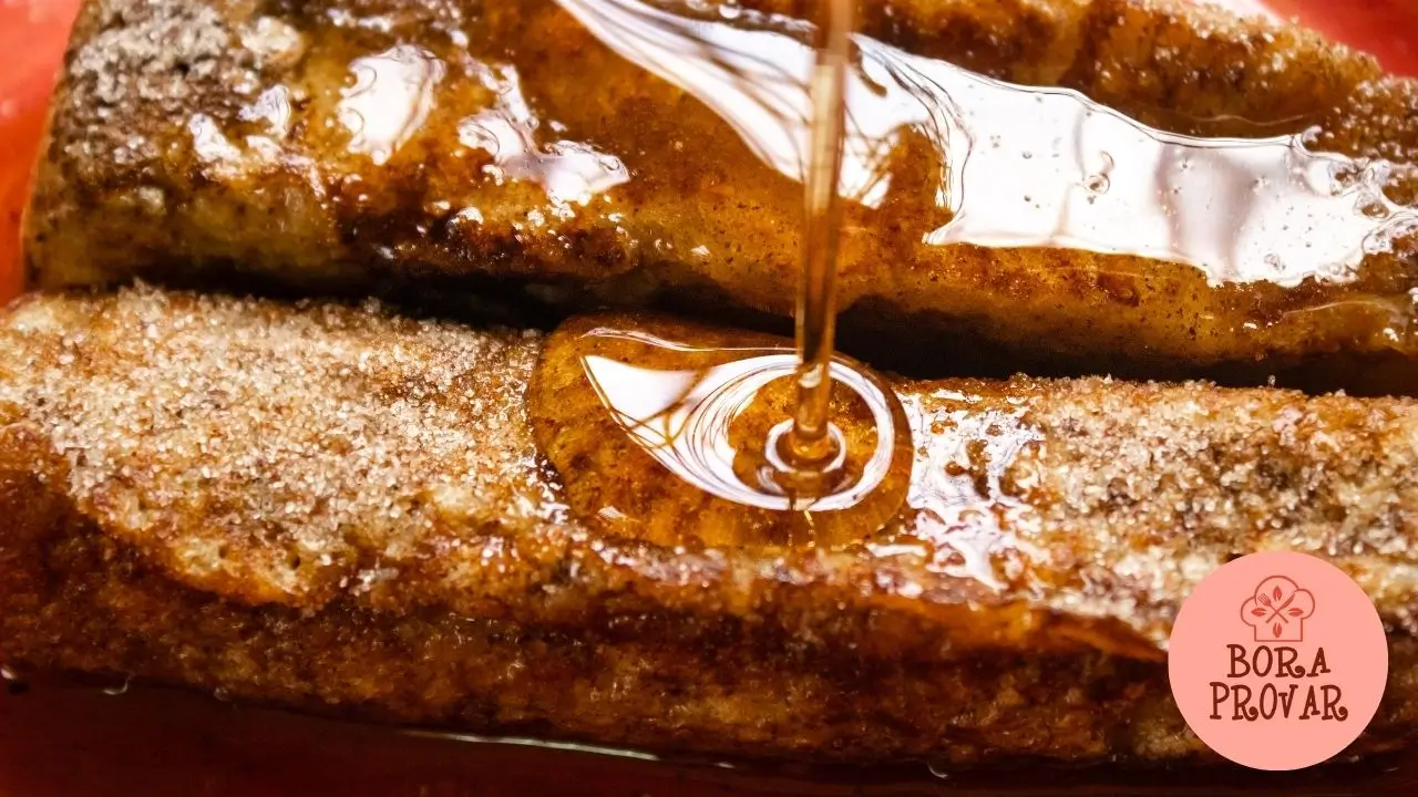 Rabanada Nordestina com Calda de Rapadura