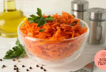 Salada de Cenoura Ralada com Laranja e Coentro