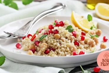 Tabule de Quinoa com Romã