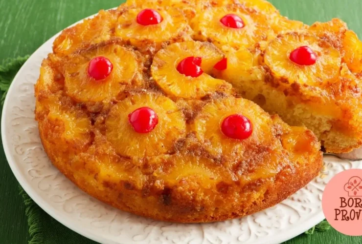 Bolo de Abacaxi Invertido