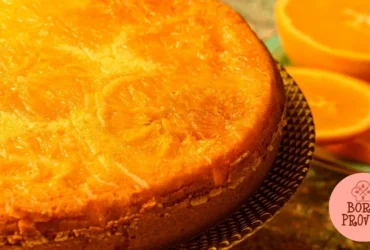 Bolo de Laranja Caramelizada Invertido