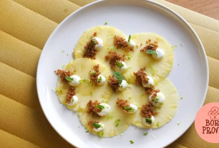 Carpaccio de Abacaxi