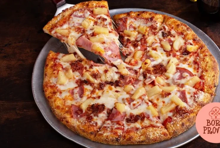 Pizza de Abacaxi com Lombo Canadense