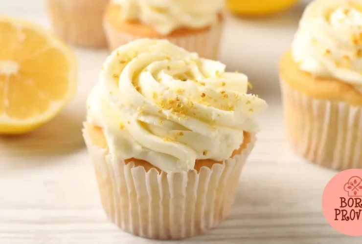 Cupcake de Mel e Limão