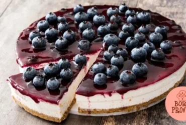 Cheesecake de Mirtilo