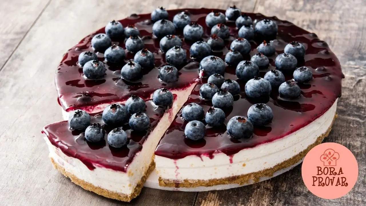 Cheesecake de Mirtilo