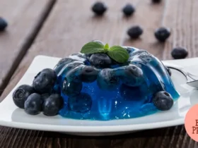 Gelatina de Mirtilo