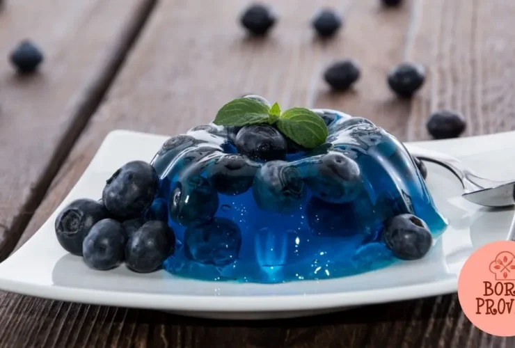 Gelatina de Mirtilo