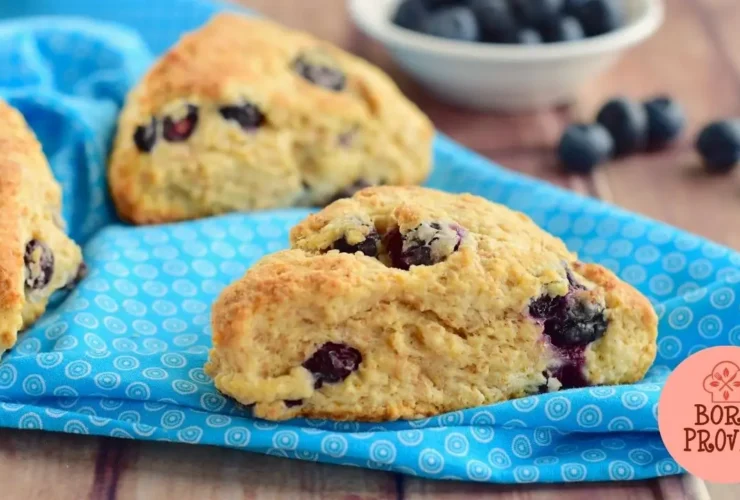 Scones de Mirtilo