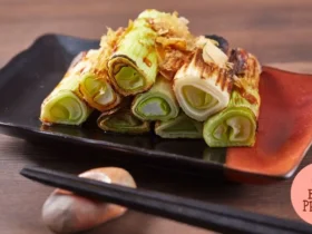 Alho Poró Grelhado Japonês