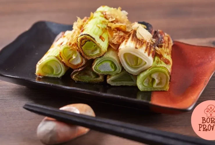 Alho Poró Grelhado Japonês