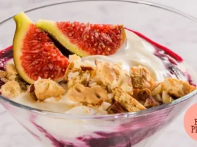 Parfait de Iogurte com Figos