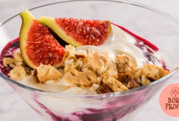 Parfait de Iogurte com Figos