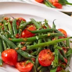 Salada de Vagem Grelhada com Tomate