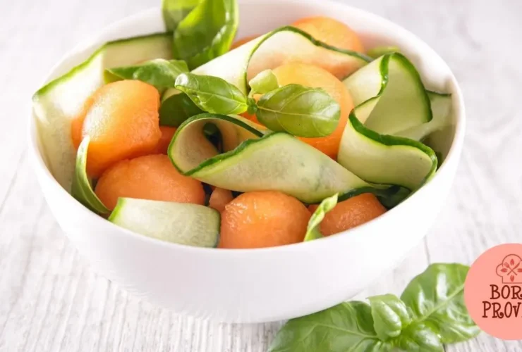 Salada de Melão e Pepino