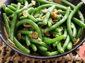 Salada de Vagem com Amêndoas