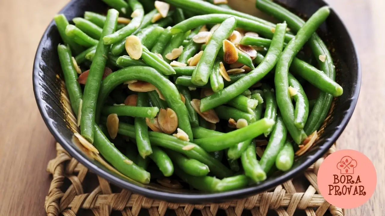 Salada de Vagem com Amêndoas
