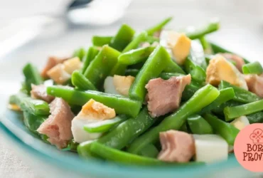 Salada de Vagem com Atum e Ovos
