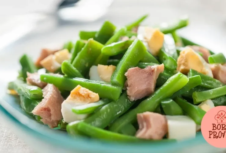 Salada de Vagem com Atum e Ovos
