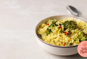 Arroz Amassadinho com Legumes
