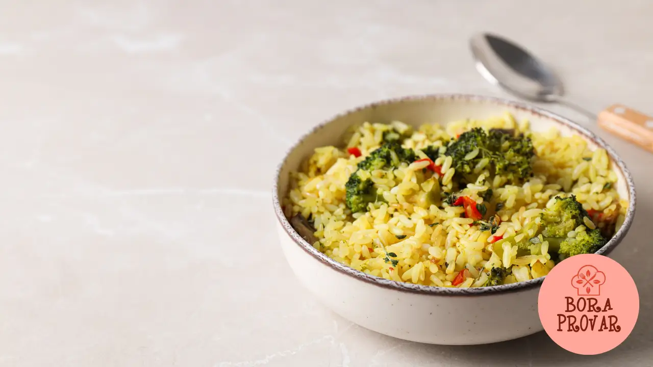 Arroz Amassadinho com Legumes