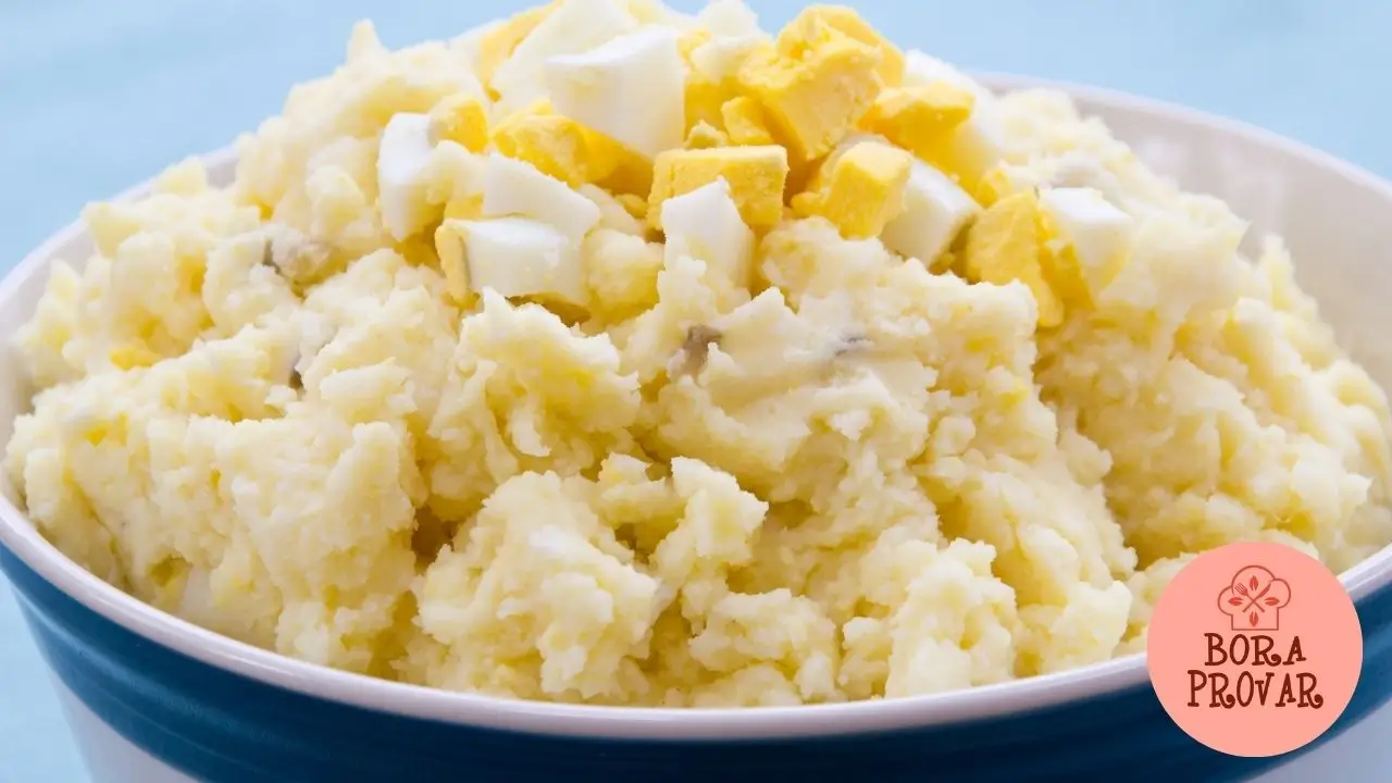 Salada de Batata Amassada