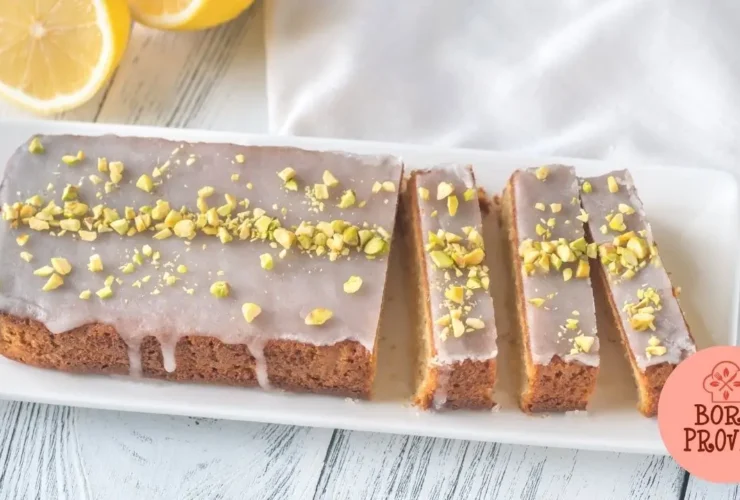 Bolo de Pistache com Limão Siciliano