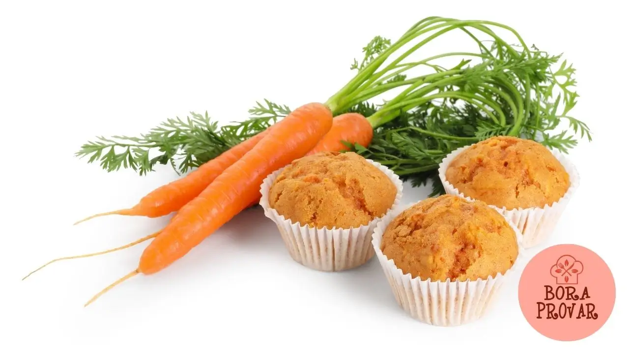 Muffins de Cenoura e Maçã