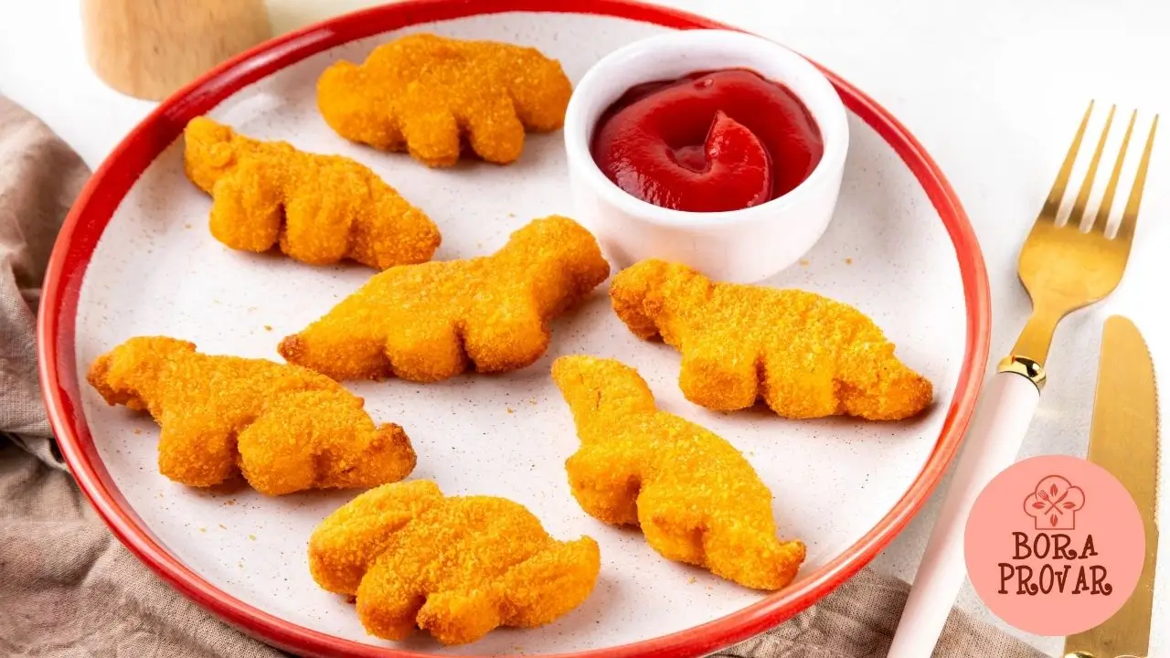 Nuggets Caseiros de Frango com Cenoura