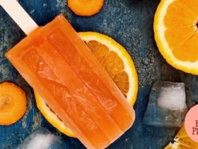 Picolé de Laranja e Cenoura