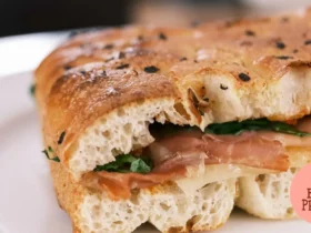 Sanduíche de Focaccia com Creme de Pistache: