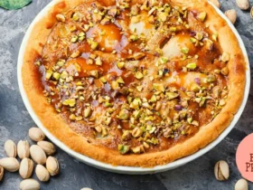Torta Brulee de Pistache