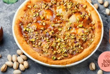 Torta Brulee de Pistache
