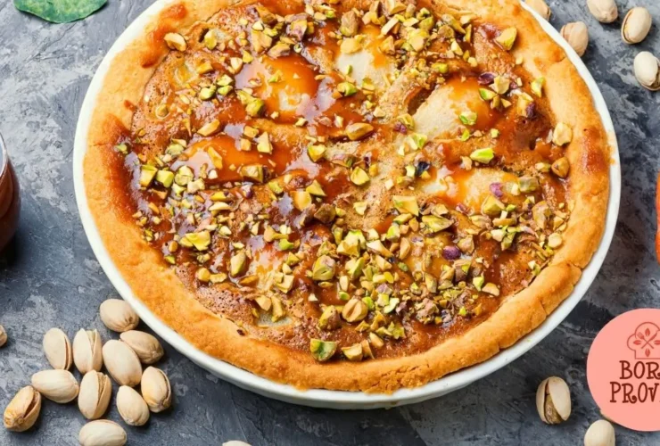 Torta Brulee de Pistache