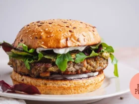 Hambúrguer de Lentilha e Quinoa