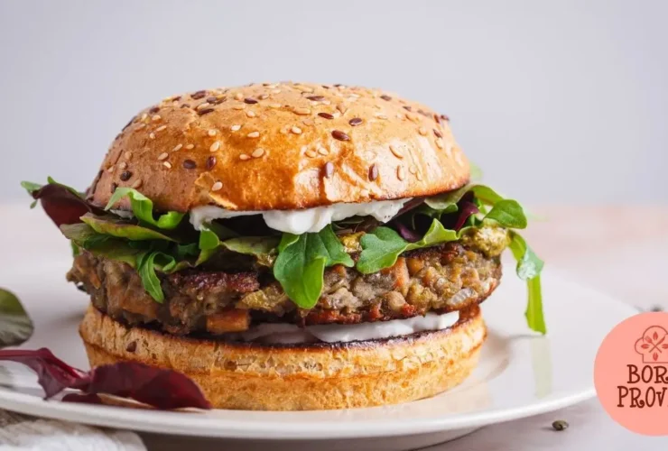 Hambúrguer de Lentilha e Quinoa