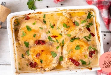 Marry me Chicken - frango cremoso com tomates secos e parmesão