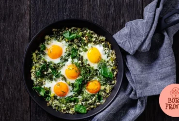 Shakshuka de Espinafre e Pesto