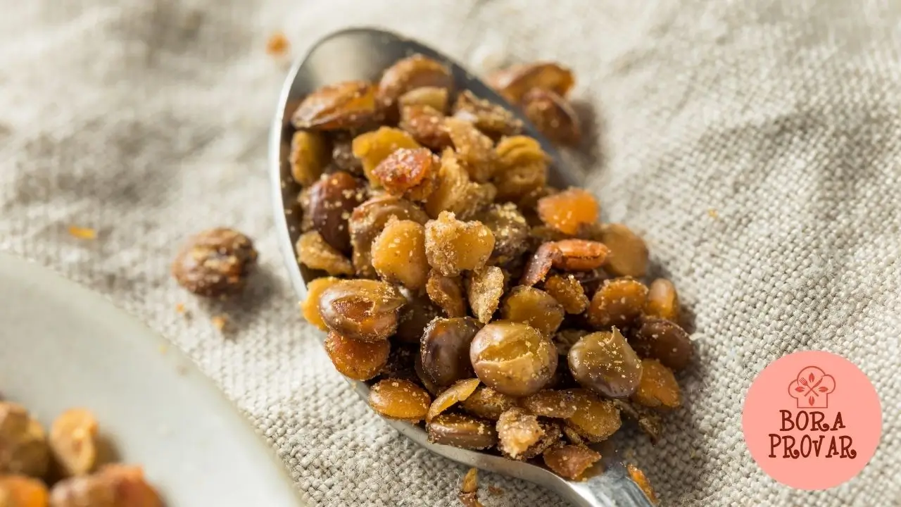 Snacks de Lentilha Assada: