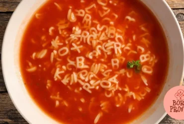 Sopa de Letrinhas com Lentilha