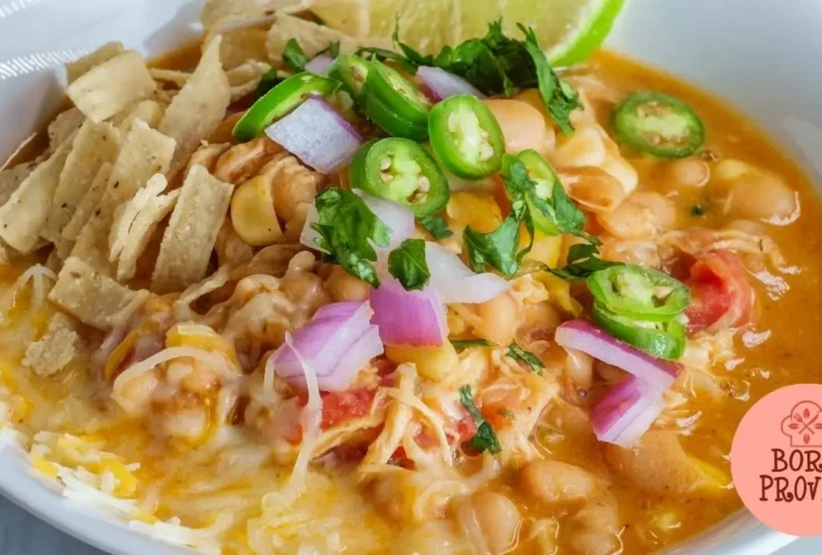 White Chicken Chili - Chilli de Frango com Feijão Branco