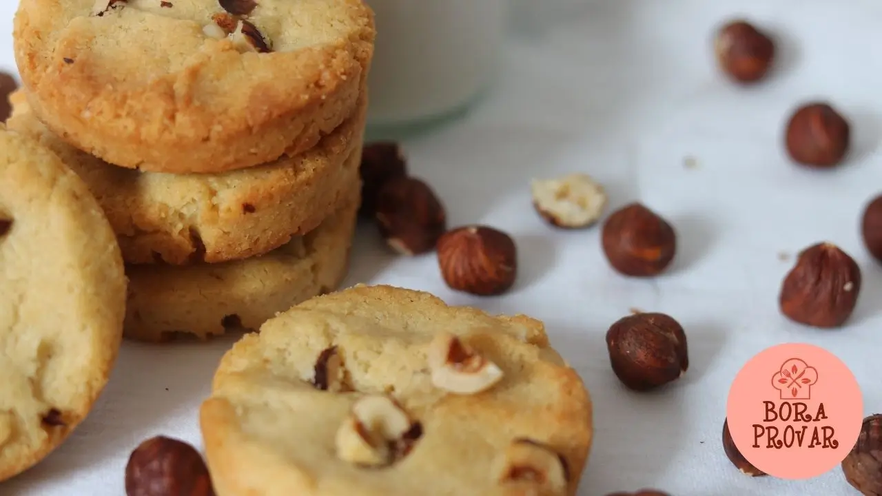 Biscoito de Avelã Caseiro