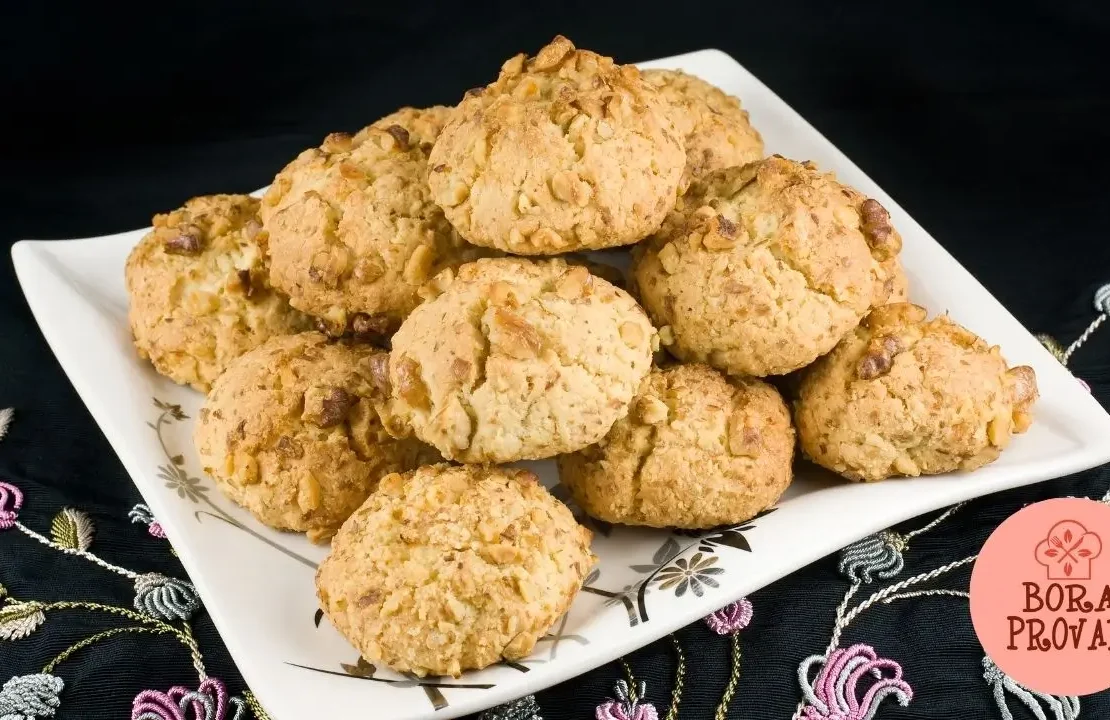 Biscoito de Nozes Caseiro