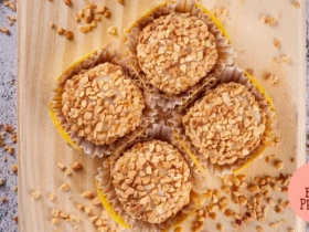Brigadeiro Gourmet de Capim-Limão com Crocante de Amendoim: